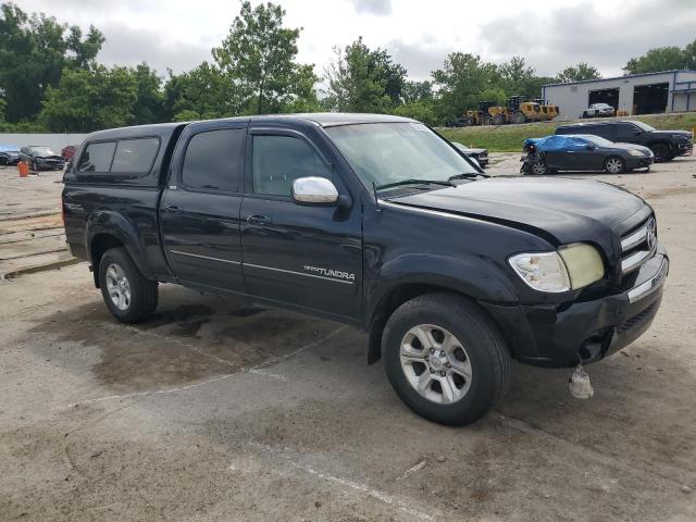 5TBET34194S444281 - 2004 TOYOTA TUNDRA DOUBLE CAB SR5 BLACK photo 4