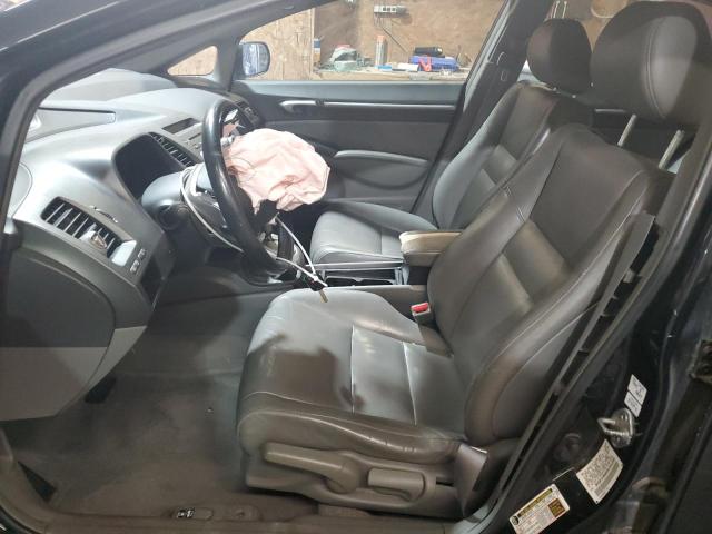 2HGFA16988H342260 - 2008 HONDA CIVIC EXL შავი ფოტო 7