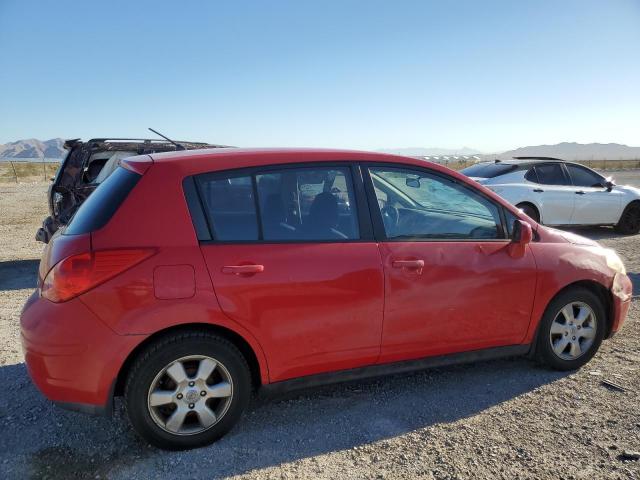 3N1BC13E17L420833 - 2007 NISSAN VERSA S RED photo 3