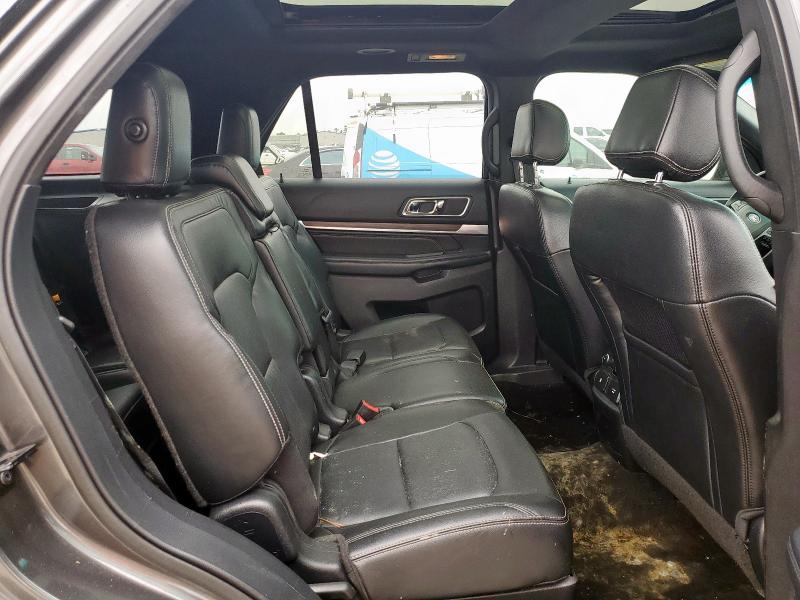 1FM5K7F83GGA44979 - 2016 FORD EXPLORER LIMITED GRAY photo 11