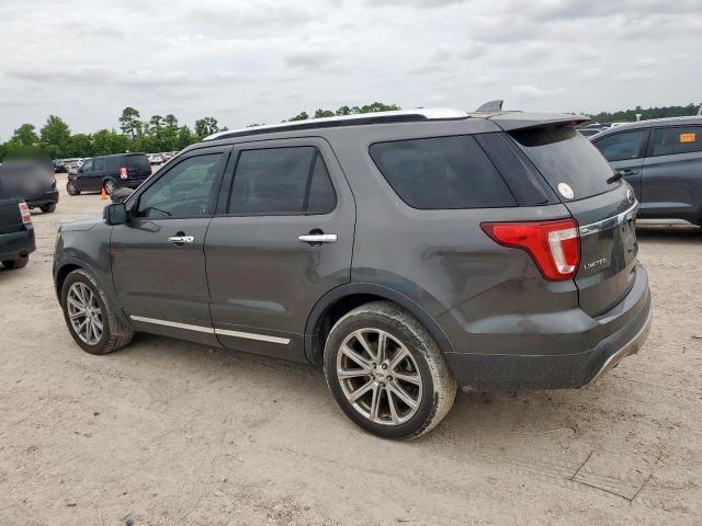 1FM5K7F83GGA44979 - 2016 FORD EXPLORER LIMITED GRAY photo 2
