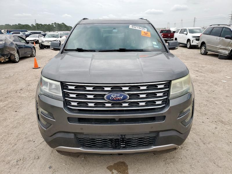 1FM5K7F83GGA44979 - 2016 FORD EXPLORER LIMITED GRAY photo 5