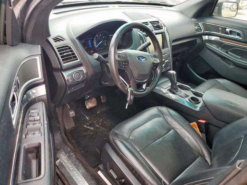 1FM5K7F83GGA44979 - 2016 FORD EXPLORER LIMITED GRAY photo 8
