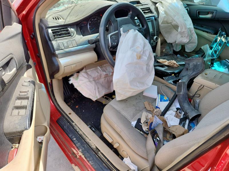 4T1BF1FK5DU665279 - 2013 TOYOTA CAMRY L RED photo 8