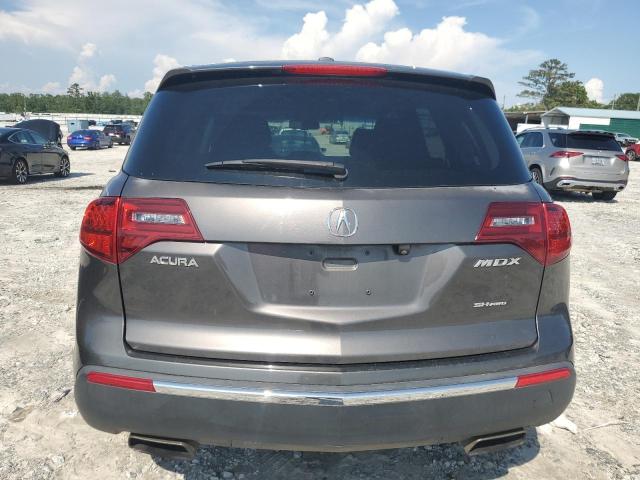 2HNYD2H48CH500458 - 2012 ACURA MDX TECHNOLOGY GRAY photo 6