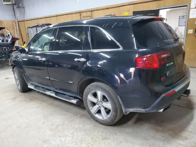 2HNYD2H39CH546677 - 2012 ACURA MDX TECHNOLOGY BLACK photo 2