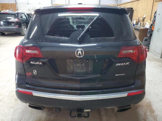 2HNYD2H39CH546677 - 2012 ACURA MDX TECHNOLOGY BLACK photo 6