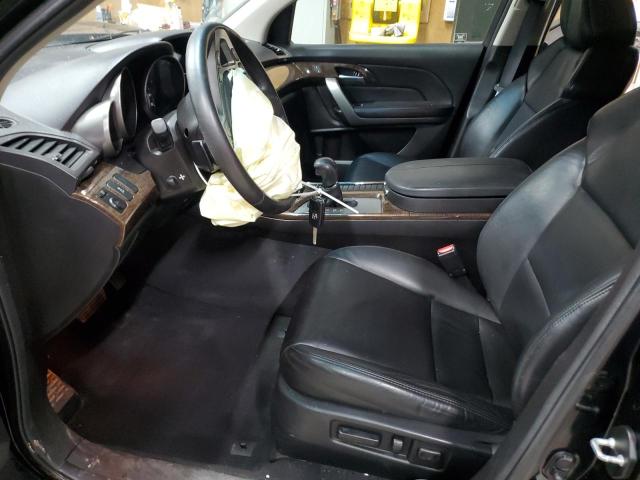 2HNYD2H39CH546677 - 2012 ACURA MDX TECHNOLOGY BLACK photo 7