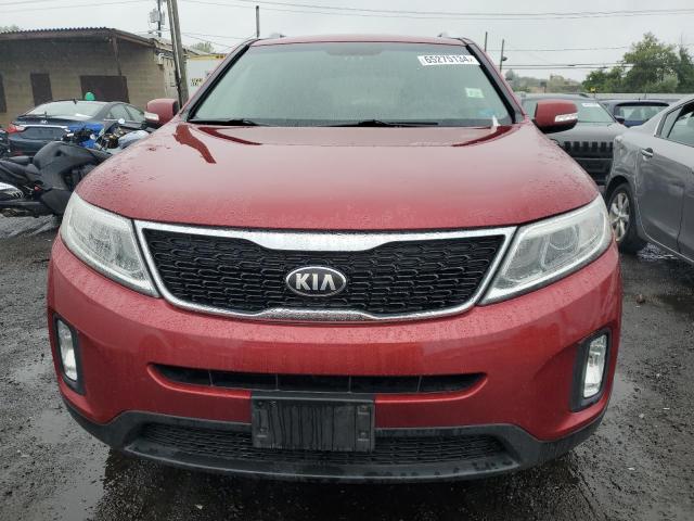 5XYKTDA67EG452667 - 2014 KIA SORENTO LX BURGUNDY photo 5