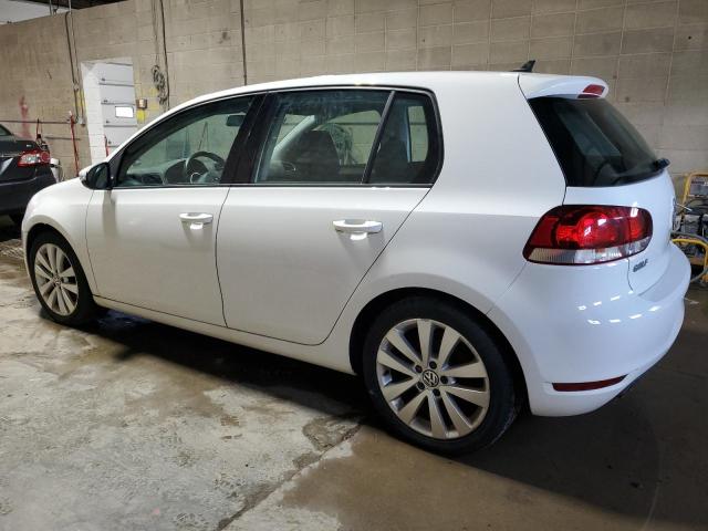 WVWDM7AJ7CW300769 - 2012 VOLKSWAGEN GOLF WHITE photo 2