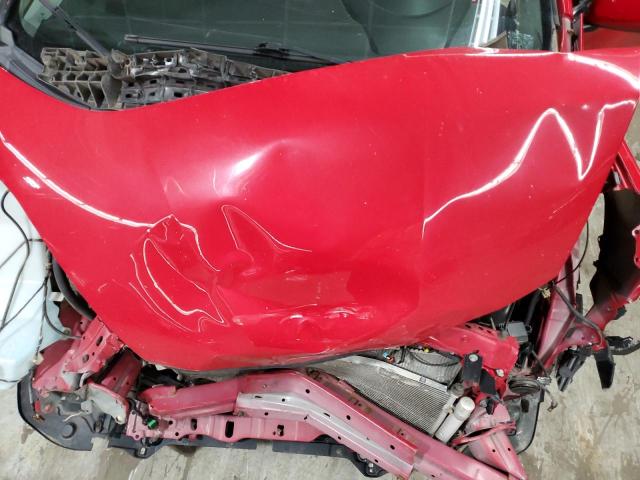 JHMGE8H44AC028565 - 2010 HONDA FIT SPORT RED photo 11