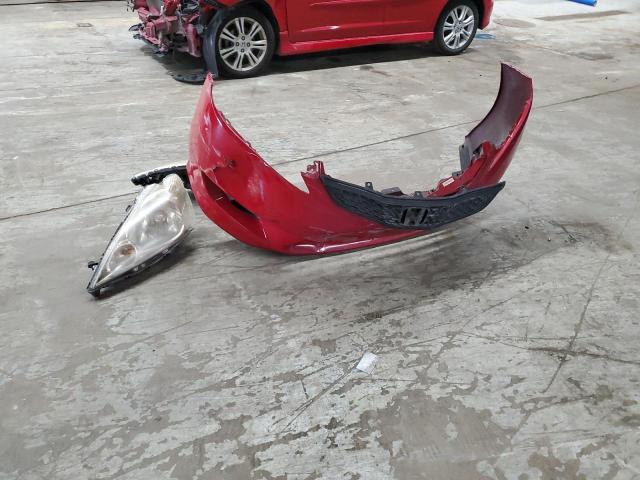 JHMGE8H44AC028565 - 2010 HONDA FIT SPORT RED photo 12