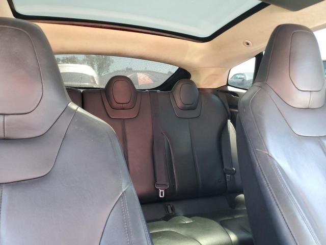 5YJSA1H1XEFP31861 - 2014 TESLA MODEL S წითელი ფოტო 10