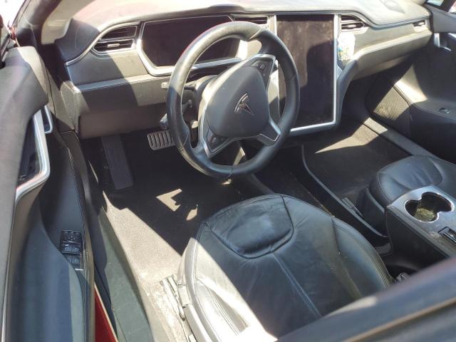 5YJSA1H1XEFP31861 - 2014 TESLA MODEL S წითელი ფოტო 8