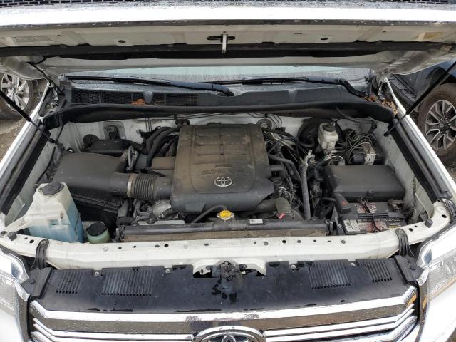 5TFUY5F14HX601082 - 2017 TOYOTA TUNDRA DOUBLE CAB SR/SR5 WHITE photo 11