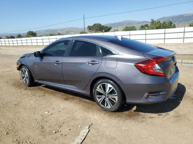 19XFC1F74HE203083 - 2017 HONDA CIVIC EXL GRAY photo 4