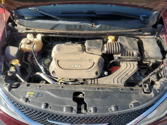 2C4RC1EG6HR679459 - 2017 CHRYSLER PACIFICA TOURING L PLUS BURGUNDY photo 12