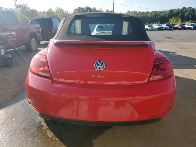 3VW507AT3EM818007 - 2014 VOLKSWAGEN BEETLE RED photo 6