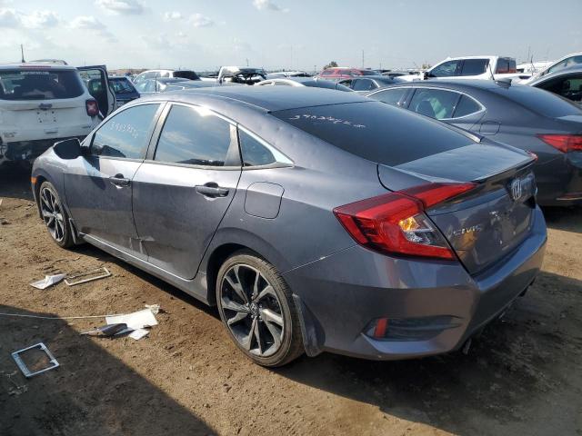 2HGFC2F83LH575740 - 2020 HONDA CIVIC SPORT GRAY photo 2