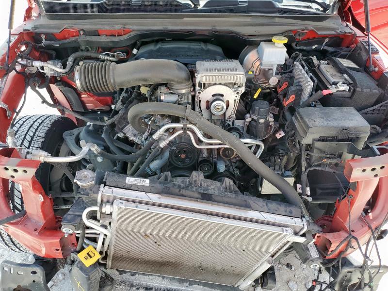 1C6SRFFT6NN152076 - 2022 RAM 1500 BIG HORN/LONE STAR RED photo 11