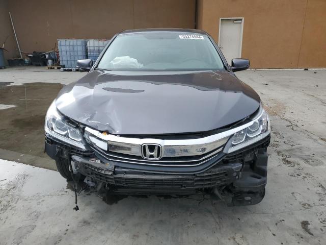 1HGCR2F71HA036855 - 2017 HONDA ACCORD EX GRAY photo 5