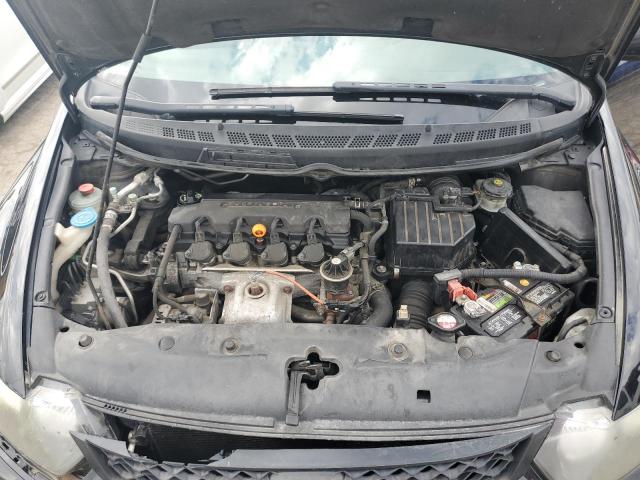 2HGFG1B96BH508898 - 2011 HONDA CIVIC EXL შავი ფოტო 11