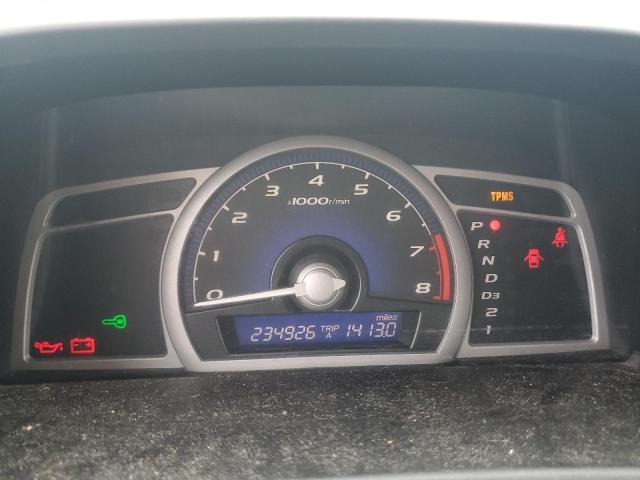 2HGFG1B96BH508898 - 2011 HONDA CIVIC EXL შავი ფოტო 9