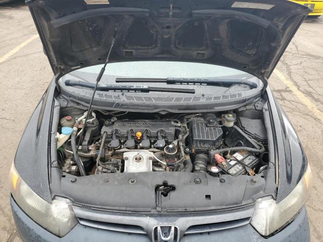 2HGFG12658H546492 - 2008 HONDA CIVIC LX CHARCOAL photo 11