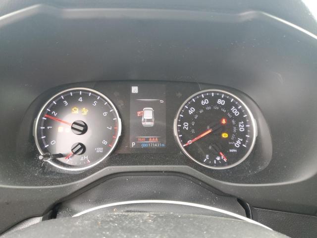 2T3H1RFVXKW022397 - 2019 TOYOTA RAV4 LE ვერცხლისფერი ფოტო 9