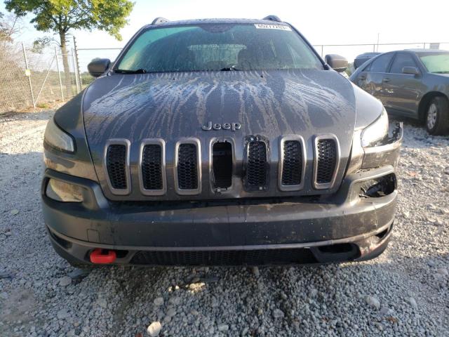 1C4PJMBS9HW513208 - 2017 JEEP CHEROKEE TRAILHAWK GRAY photo 5