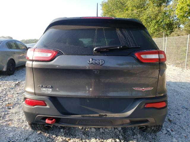 1C4PJMBS9HW513208 - 2017 JEEP CHEROKEE TRAILHAWK GRAY photo 6