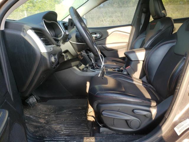 1C4PJMBS9HW513208 - 2017 JEEP CHEROKEE TRAILHAWK GRAY photo 7