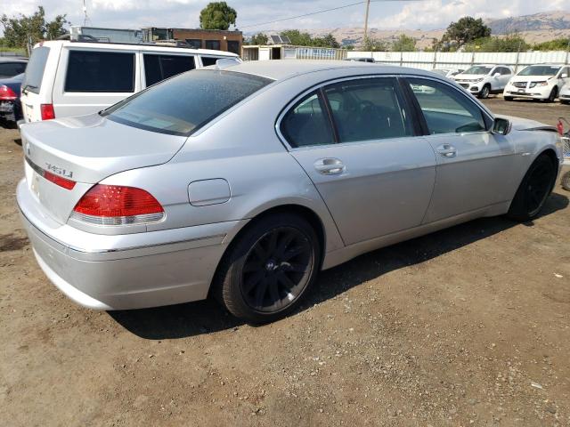 WBAGN63514DS54998 - 2004 BMW 745 LI SILVER photo 3