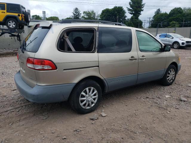 4T3ZF13C52U437184 - 2002 TOYOTA SIENNA LE TAN photo 3