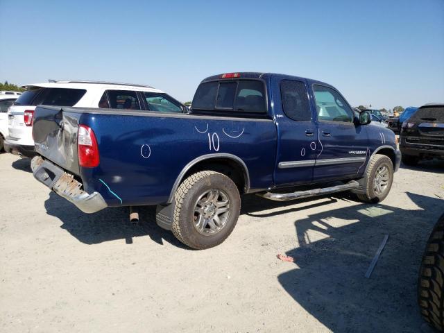 5TBRU341X6S474195 - 2006 TOYOTA TUNDRA ACCESS CAB SR5 BLUE photo 3