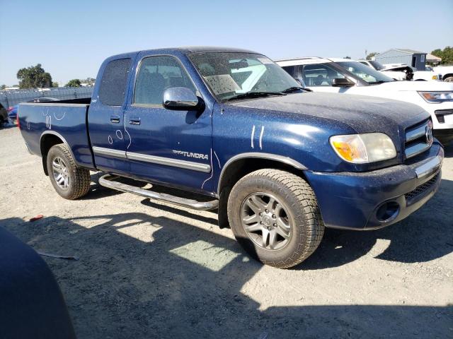 5TBRU341X6S474195 - 2006 TOYOTA TUNDRA ACCESS CAB SR5 BLUE photo 4