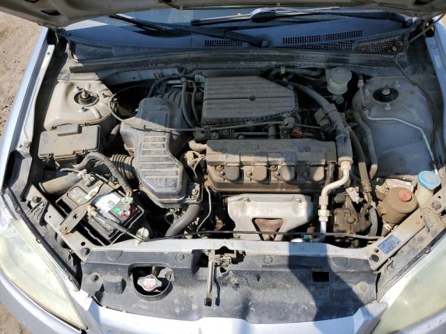 2HGES16364H540818 - 2004 HONDA CIVIC DX VP Silber Foto 11