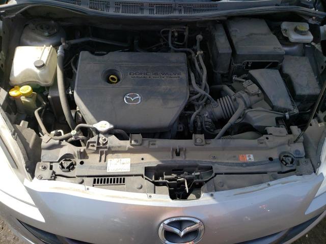 JM1CW2CL8E0164584 - 2014 MAZDA 5 TOURING SILVER photo 12