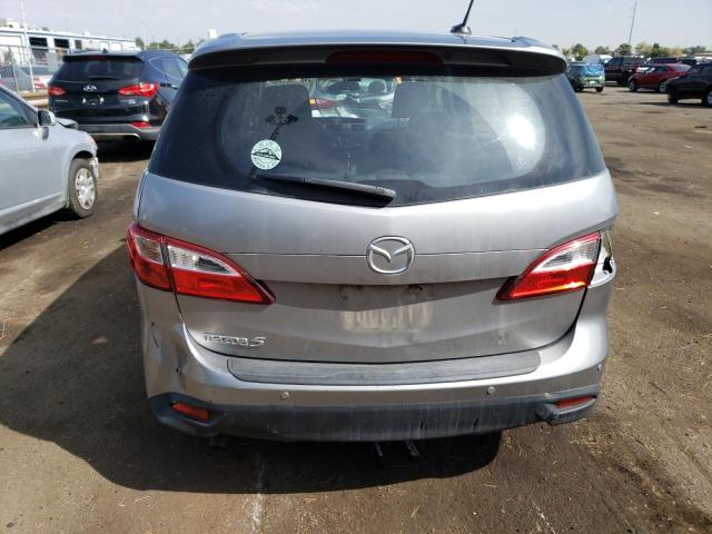 JM1CW2CL8E0164584 - 2014 MAZDA 5 TOURING SILVER photo 6