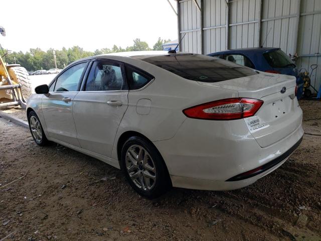 3FA6P0H72ER255673 - 2014 FORD FUSION SE WHITE photo 2