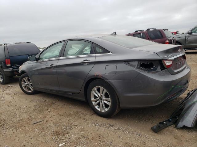 5NPEB4AC9DH757651 - 2013 HYUNDAI SONATA GLS GRAY photo 2