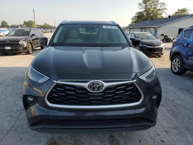 5TDGZRBH4NS163993 - 2022 TOYOTA HIGHLANDER XLE Qara foto 5