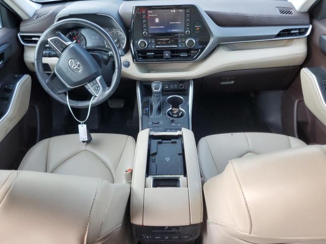 5TDGZRBH4NS163993 - 2022 TOYOTA HIGHLANDER XLE Qara foto 8