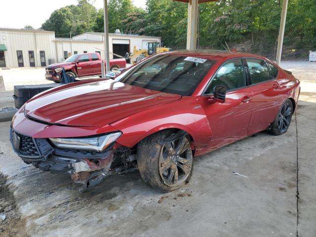 19UUB5F55MA003635 - 2021 ACURA TLX TECH A RED photo 1