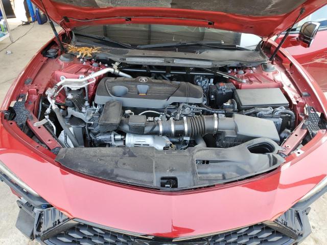 19UUB5F55MA003635 - 2021 ACURA TLX TECH A RED photo 11