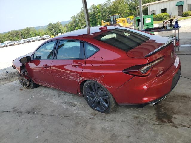 19UUB5F55MA003635 - 2021 ACURA TLX TECH A RED photo 2