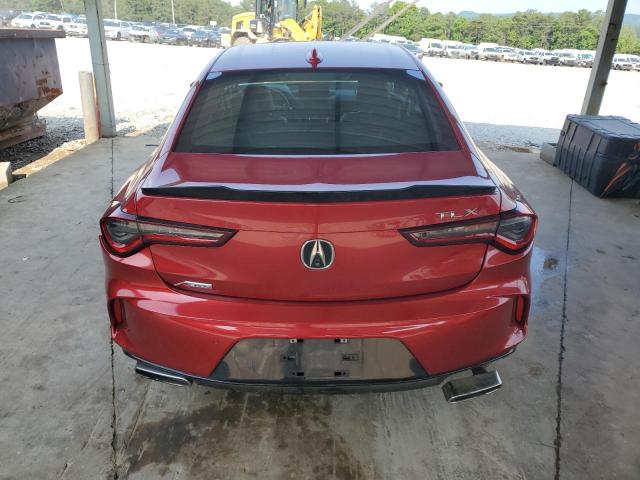 19UUB5F55MA003635 - 2021 ACURA TLX TECH A RED photo 6
