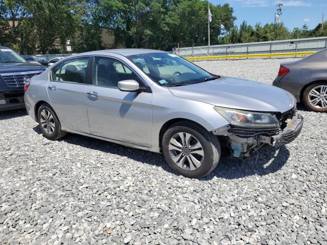 1HGCR2F32DA087255 - 2013 HONDA ACCORD LX Сріблястий фото 4