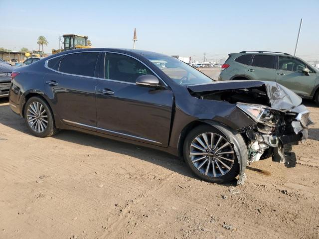 KNALC4J12H5057380 - 2017 KIA CADENZA PREMIUM GRAY photo 4