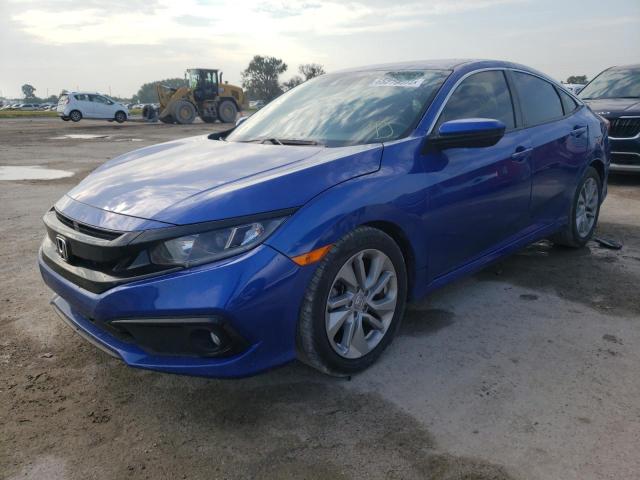 2HGFC2F82KH602330 - 2019 HONDA CIVIC SPORT BLUE photo 1